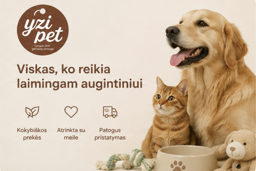 Mūsų rūpestingai atrinktos prekės jūsų augintiniui